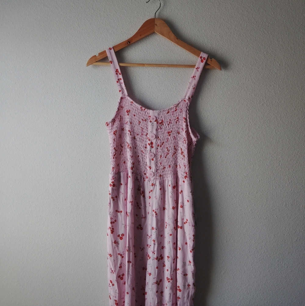 RD Style Pink Floral Jumpsuit - Picture 3 of 6